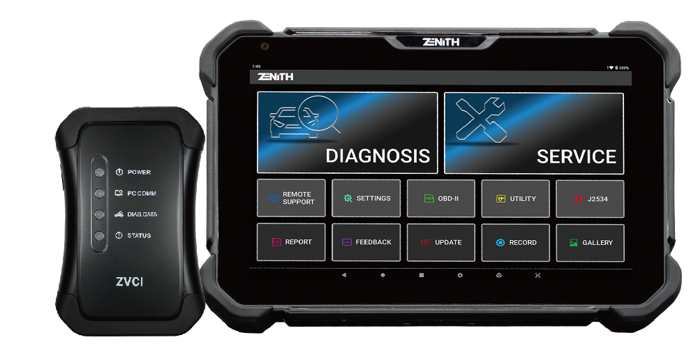 Διαγνωστικό οχημάτων Zenith 7 Lite, το κορυφαίο διαγνωστικό στον κόσμο σε ασιατικές μάρκες και οχι μονο