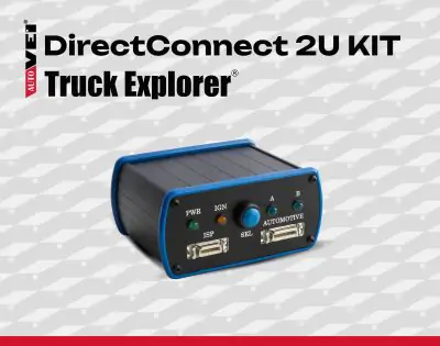 Το Autovei DirectConnect 2U Tool (DC2U) είναι ένα εργαλείο για προγραμματισμό διαφόρων μονάδων ελέγχου οχημάτων χωρίς να απαιτείται το πλήρες σύστημα του οχήματος.